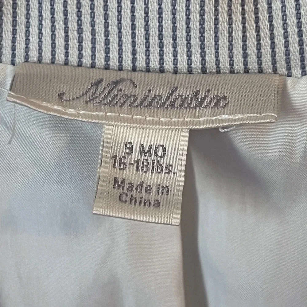 Baby Boy Striped Miniclasix Blazer Size 9 months